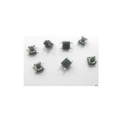 Free shipping 100 PCS Tactile Push Button Switch Momentary Tact 6x6x6mm smd 4-pin+Hot Top selling wholesale
