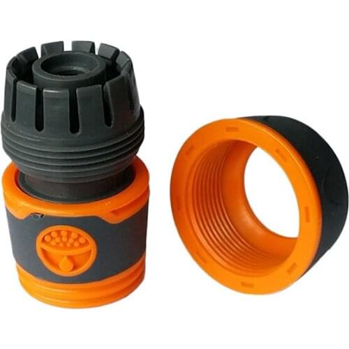 Garden Sprinkle 1/2 Inch Quick Connector With Rubber Material Durable Water Sprinkle Pipe Adaptor Tap Hose Pipe Fitting Set