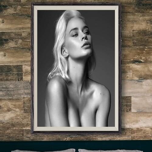 E310 Gabriella Pawalek Sexy Model Movie Star Wall Silk Cloth Poster Art Home Decoration Gift