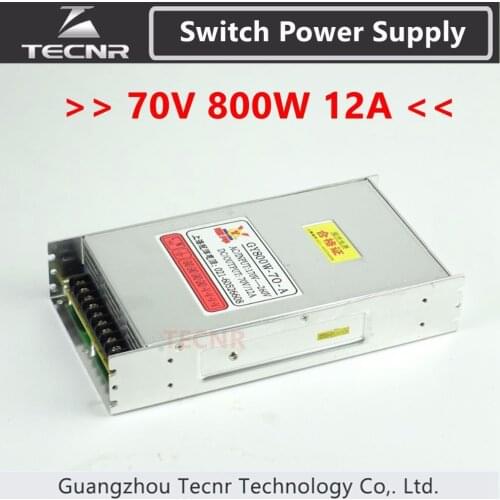 GUANYANG cnc router 70V 800W 12A switch power supply transformer for cnc engraving machine GY800W-70-A