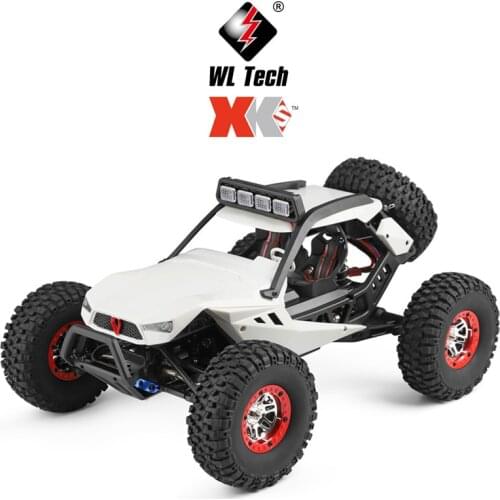 Wltoys 12429 1/12 2.4G 4WD Off-Road Crawler RC Car Model With 7.4V Battery 550 Motor TH19370-SMT5