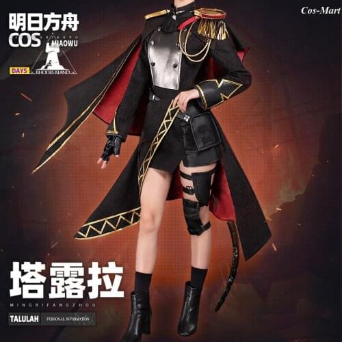 New Product Game Arknights Talulah Cosplay Costume Integration Sports Original Skin Uniform Activity Party Role Play Clothing