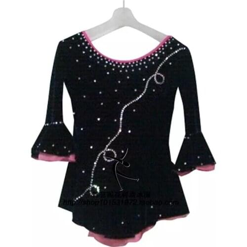 Girls Figure Skating Dresses Graceful New Brand Custom Ice Skating Dresses For Competition DR4390