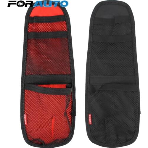 Auto Seat Storage Bag Mesh Pocket Multi-Pocket Tissue Holder Organizer for Small Items Car Seat Organizer Seat Side Hanging Bag