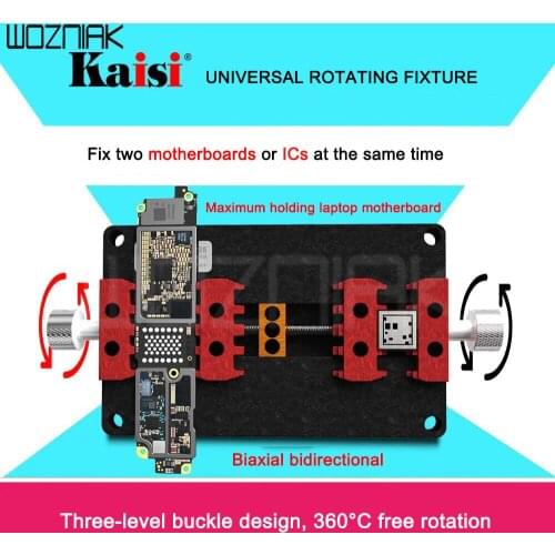Kaisi K-1228 Universal Fixture Phone PCB IC Chip Motherboard Jig Board Holder Maintenance Repair Mold Tool For Soldering Removal