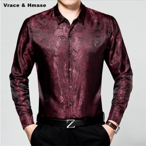 Vrace & Hmase Men's Cotton Shirts