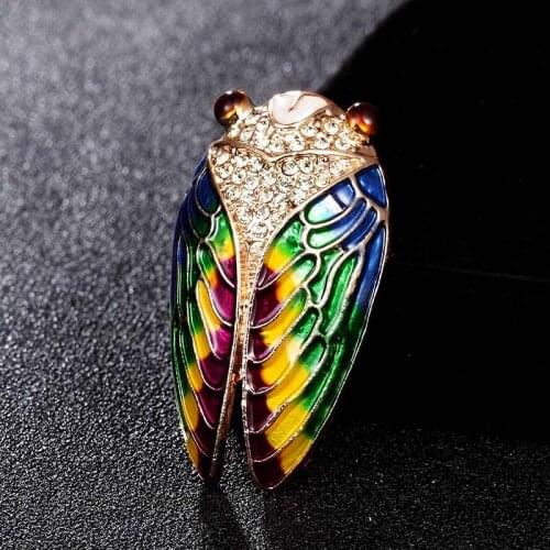 Zlxgirl jewelry cute Know insects Corsages Men Womens Alloy Insects Weddings Party Banquet Brooch Girls' Bag Hats bijoux