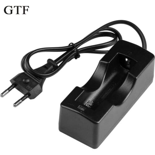 GTF Battery Charger 18650 Charger 3.7V 18650 battery Wired Single charger Protected For LED Flashlight rechargeable Battery