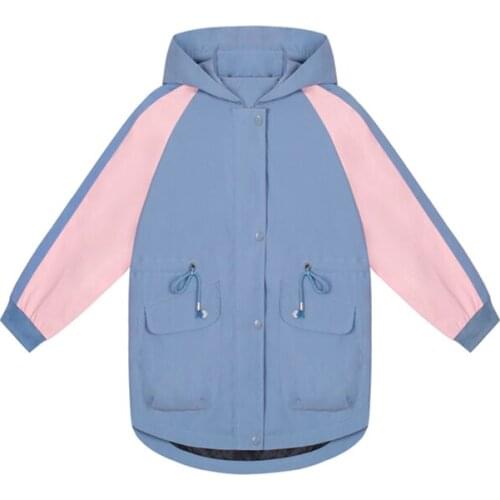 Autumn and winter new large size hoodie jacket 4XL stitching drawstring womens fashion windbreaker