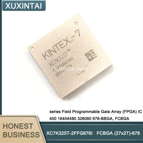 10Pcs/Lot XC7K325T-2FFG676I XC7K325T series Field Programmable Gate Array (FPGA) IC 400 16404480 326080 676-BBGA, FCBGA