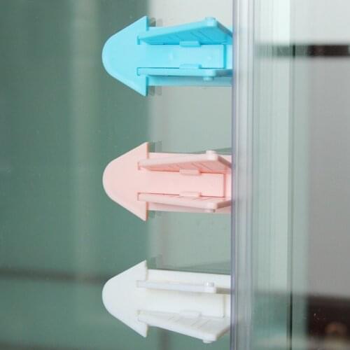 6pcs Baby Safety Sliding Window Locks Children Safety Lock Cabinet Rolling Window Locks
