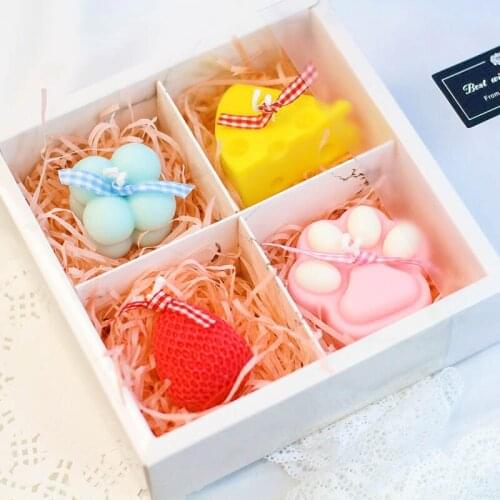 Aromatic Candles Home Decor Scented Candles Decoration Wedding Birthday Gift Fragrant Candles Soy Wax Aromatherapy Candles Prop