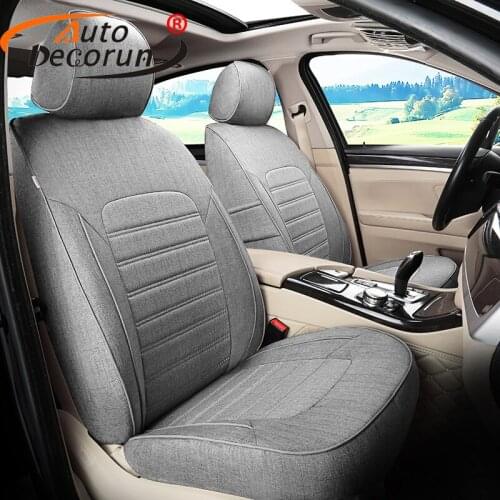 AutoDecorun Custom Fit Car Seats for Volvo xc60 Styling 2014 2015 Car Seat Covers Set Cushion Seat Supports Interior Accessories