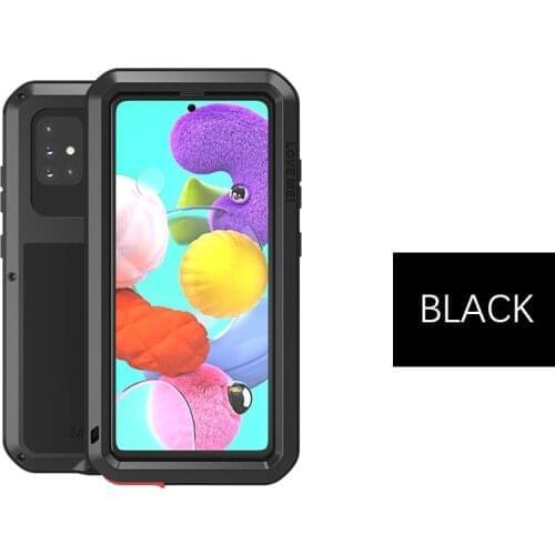 Original Love Mei Waterproof Shockproof Metal Aluminum Case Cover For Samsung Galaxy A51 Rugged Armor Cases For Samsung A51
