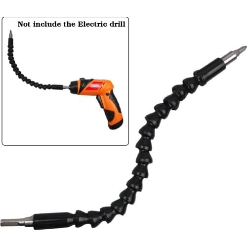 Woodworking Tool 295mm Flexible Shaft for Drill Connecting Electronic Drills Extension Screwdriver Drill Bits Accessories Shaft