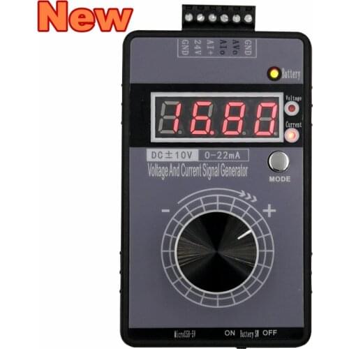 Precision Adjustable 0-20mA 4-20mA Signal Generator 0-5V 0-10V Source Simulator Process Controlling Signal Debugging Tool