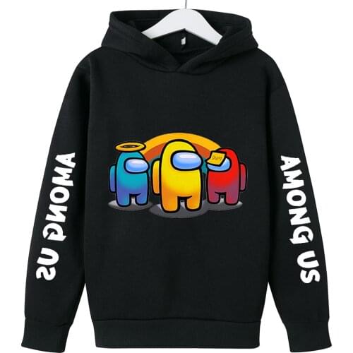 Funny Video Games cotton Among Us Hoodies For Teens Girls Cute Impostor Boys Clothes Sweatshirt Long Sleeve Toddler Sudadera