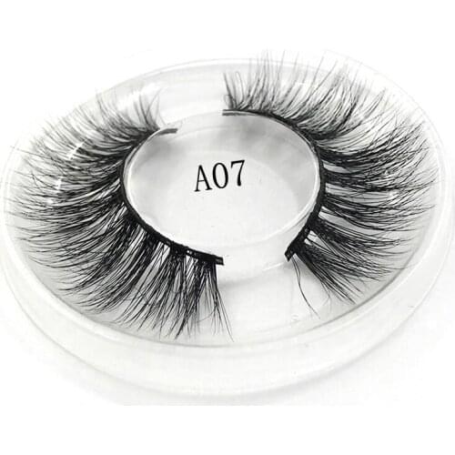 Round box 20 Styles volume natural lashes 3d mink lashes false eyelashes soft long eyelash extension fake mink eyelashes cilios