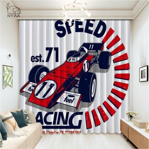 Cool Motorcycle Photos Printing Curtain Decor For Room Kitchen Curtains Short Styles Kitchen Blackout Curtain Room Micro Shading