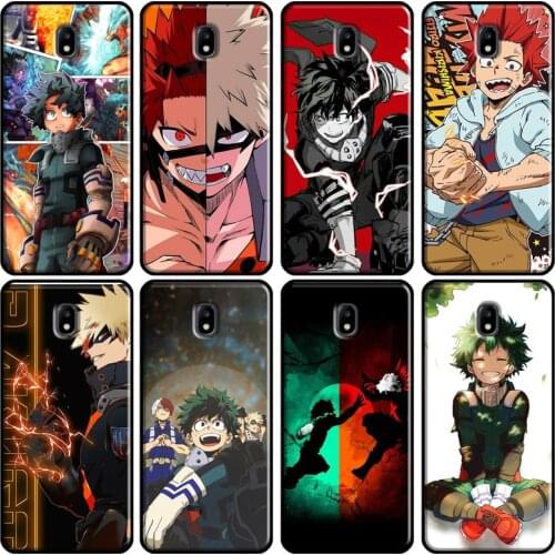 Deku Katsuki Bakugou BNHA Soft Case For Samsung Galaxy A3 A5 2016 J1 J3 J4 J5 J6 J7 2017 J2 Core J8 A9 A6 A8 Cover