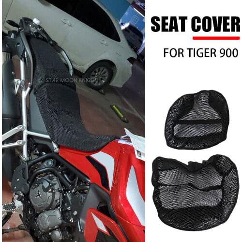 For TIGER 900 GT PRO RALLY TIGER900 Tiger 900 Seat Cushion Cover Net 3D Mesh Protector Insulation Cushion Cover