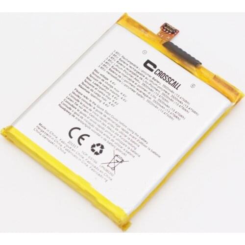 100% NEW High Quality for Crosscall core-x3 Phone Battery 3.8V 3500mAh LPN385350