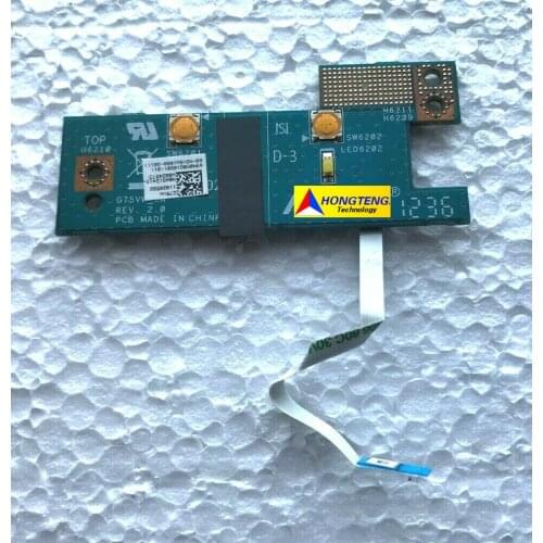 Original FOR Asus ROG G75VW Power Button ON / OFF Board W/ Cable 69N0MBG10D01-01 Full TESED OK