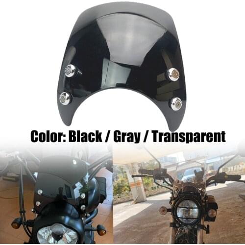 Motorcycle Adjustable Windshield Windscreen fis For Harley Davidson Sportster 883R 883 900 1000 1100 1200 XL XLH XLX XR XL883