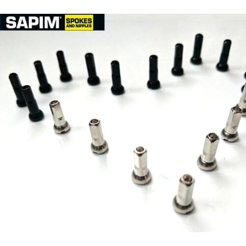 SAPIM POLYAX spoke brass Nipple 12 degree bevel more than DT spoke Nipples Mtb nipple