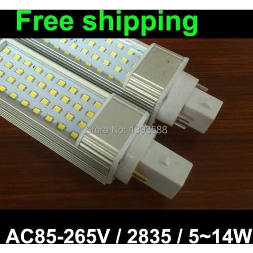 Bombillas g24 led bulb Lamp 5W 7W 9W 10W 11W 12W 14W SMD5730 5050 2835 downlight light AC85-265V 110V 220V 230V 240V