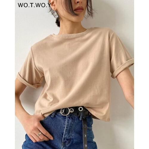 WO.T.WO.Y Women's Knitted T-shirts