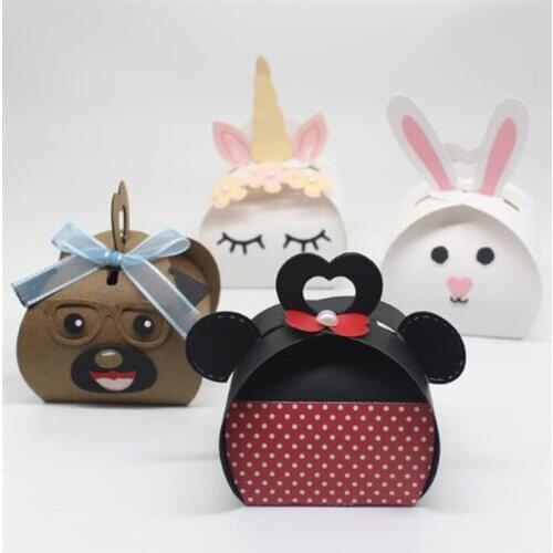 ZFPARTY Gift Box Metal Cutting Dies Stencils for DIY Scrapbooking/photo album Decorative DIY Paper Cards