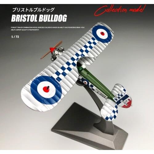 1:72 alloy BRISTOL BULLD0G British/FOKER DR.1 Germany/SE.5A D'276 British World War I and World War II vintage fighter model