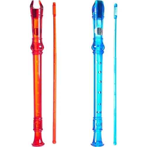 1PC Chinese Traditional 8 Holes Bamboo Flute Vertical Flute Clarinet Student Musical Instrument Color For Kids Gift Treble Flute