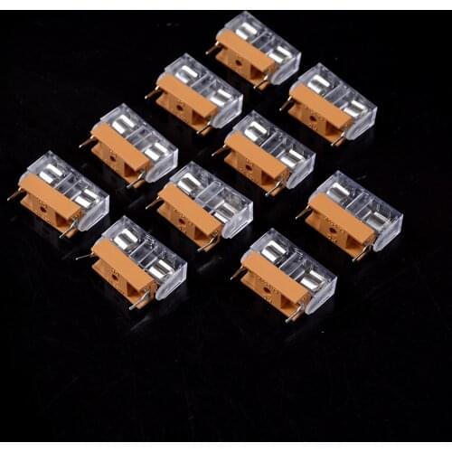 10pcs 5*20mm Glass Fuse Holder With Transparent Cover 5*20 Insurance Tube Socket Fuseholder For 5x20mm 5x20 Fuse Pcb Board