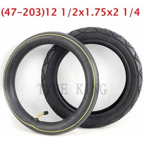 47-203)12 1 / 2x1.75x2 1 / 4 Inner Tube Outer Tyre 12 Inch INNOVA Tire Pneumatic Tyre Baby Carriage Accessory Wheel BB Bicycle