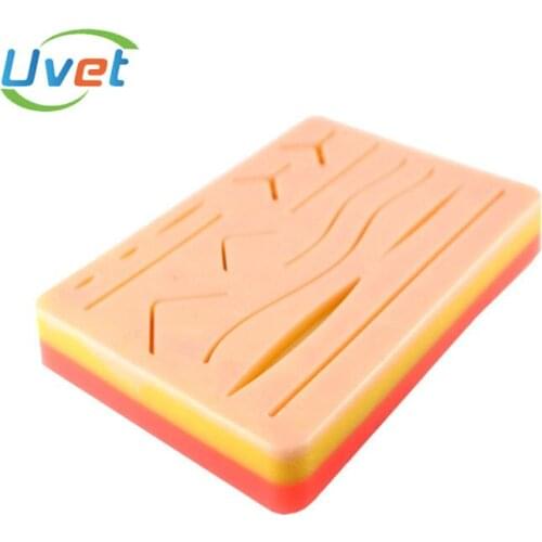 5pcs Multi wound suture module silicone practice suture module silicone simulation skin block surgery suture simulation module