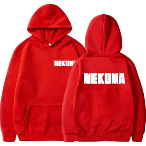 Anime Haikyuu Volleyball Clue Uniform Cosplay Printed Hoodies Hooded Sweatshirts Cozy Tops Pullovers