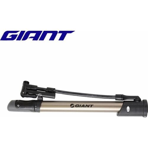 GIANT Portable Mini Bicycle Pump Cycling Air Inflator Schrader Presta Valve MTB Road Bike Tire Pump Incidental Pressure Gauge