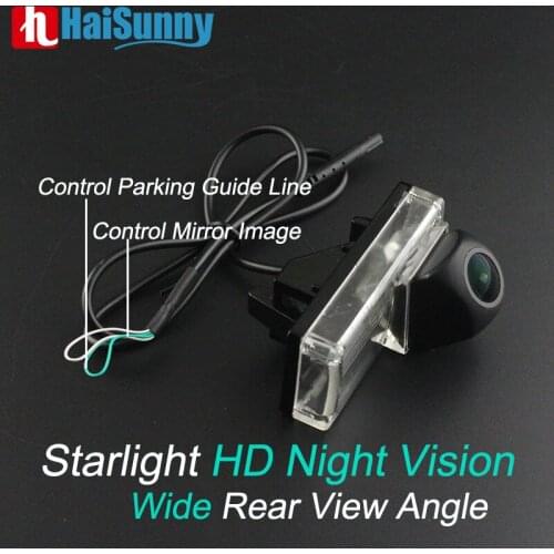 Fisheye Rear View Camera For Toyota Mark X Land Cruiser 200 Prado 120 4000 Night Vision HD Vehicle Reverse Parking Accessories