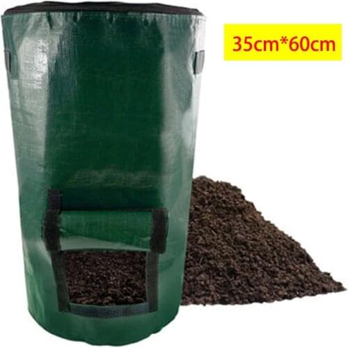Kitchen Garden Yard Organic Waste Compost Probiotics Bags Disposal Homemade Environmental PE Cloth Bag Vegetable Bag