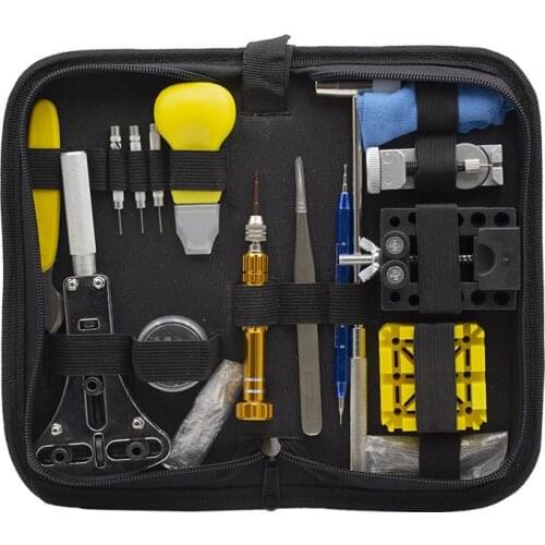 185 Pcs Watch Repair Tools Spring Bar Tool Set Watch Battery Replacement Tool Kit Watch Band Link Pin Remover Tool Set