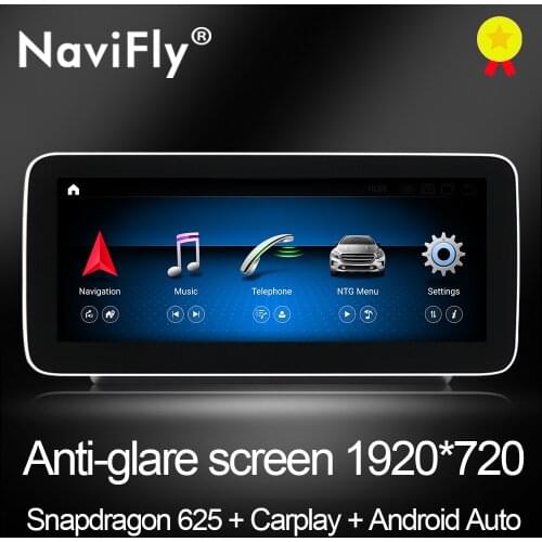 NaviFly N600 Android 10 Carplay Car Intelligent System Multimedia Video Player For Benz C Class W205 / GLC Class X253 / V Class