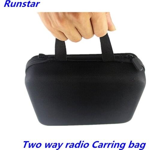 Nylon radio Carry Case Holder Walkie Talkie two way Radio Bag For Yaesu Kenwood WOUXUN TYT Baofeng UV-5R BF-888S storage bag box