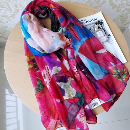 Wholesale price 2021 Womens Beach scarf designed by Spanish brand DESIGUAL （06