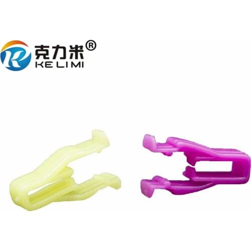 KE LI MI 50Pcs Car CD DVD Console Dashboard Fasteners Plastic Clip Retainer U-Type Instrument Panel