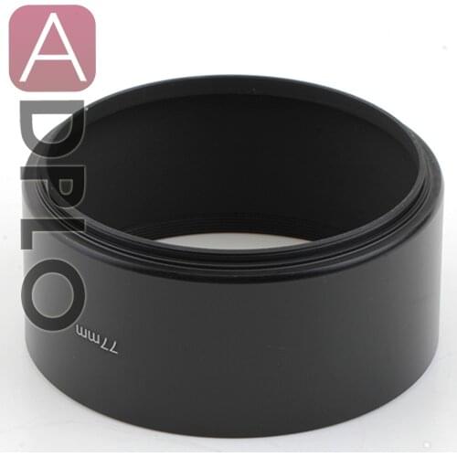 Professional 49 55 62 72 77MM Metal Tele Lens Hood