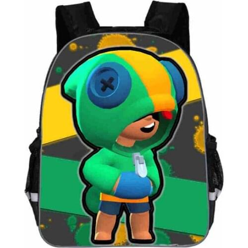New Cartoon Schoolbag For Primary School Students Leon Star Kids 3D Print Backpack For Boys Girls Fashion 11-16inch Mochilas