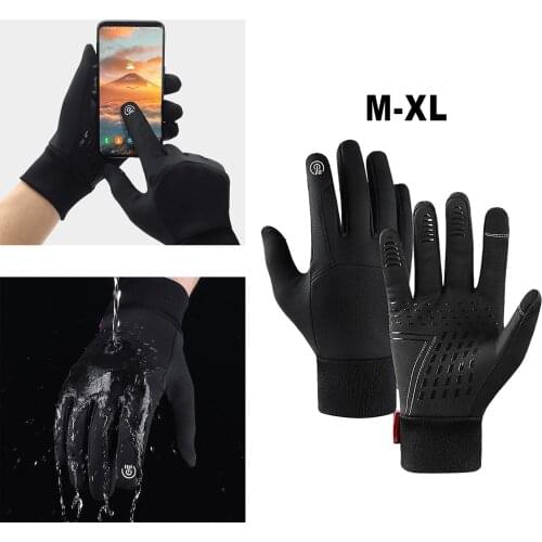 Thermal Cycling Gloves Winter Sport Touchscreen Anti-slip Glove Windproof Waterproof Touchscreen Driving Golf Glove