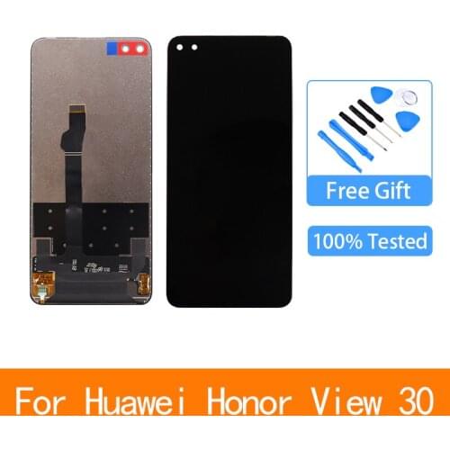 For Huawei Honor View 30 LCD Glass Display Touch Digitizer Original Screen With Frame View30 LCD Screen